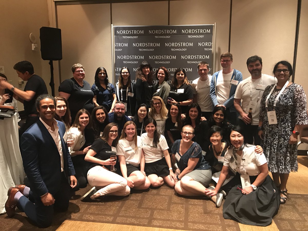 cynthiatee0's tweet image. #WeAreHere #GHC18 #Nerdstrom I am having such a great time with this team @Nordstrom Tech