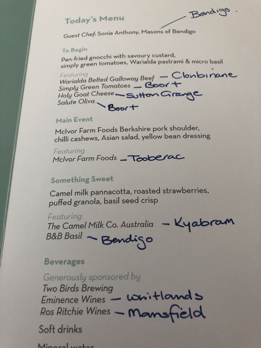 Wendy Lovell MP (@wendylovellmp) on Twitter photo The very best of Victorian produce on show at the @RAS_Vic Women in Agriculture Luncheon. Everything but the beer comes from my electorate - Northern Victoria! <a href="/MasonsBendigo/">Masons of Bendigo</a> <a href="/SaluteOliva/">Salute Oliva</a> <a href="/McIvorFarmFoods/">McIvor Farm Foods</a> <a href="/RosRitchieWines/">Ros Ritchie</a> #SpringSt The very best of Victorian produce on show at the @RAS_Vic Women in Agriculture Luncheon. Everything but the beer comes from my electorate - Northern Victoria! <a href="/MasonsBendigo/">Masons of Bendigo</a> <a href="/SaluteOliva/">Salute Oliva</a> <a href="/McIvorFarmFoods/">McIvor Farm Foods</a> <a href="/RosRitchieWines/">Ros Ritchie</a> #SpringSt
