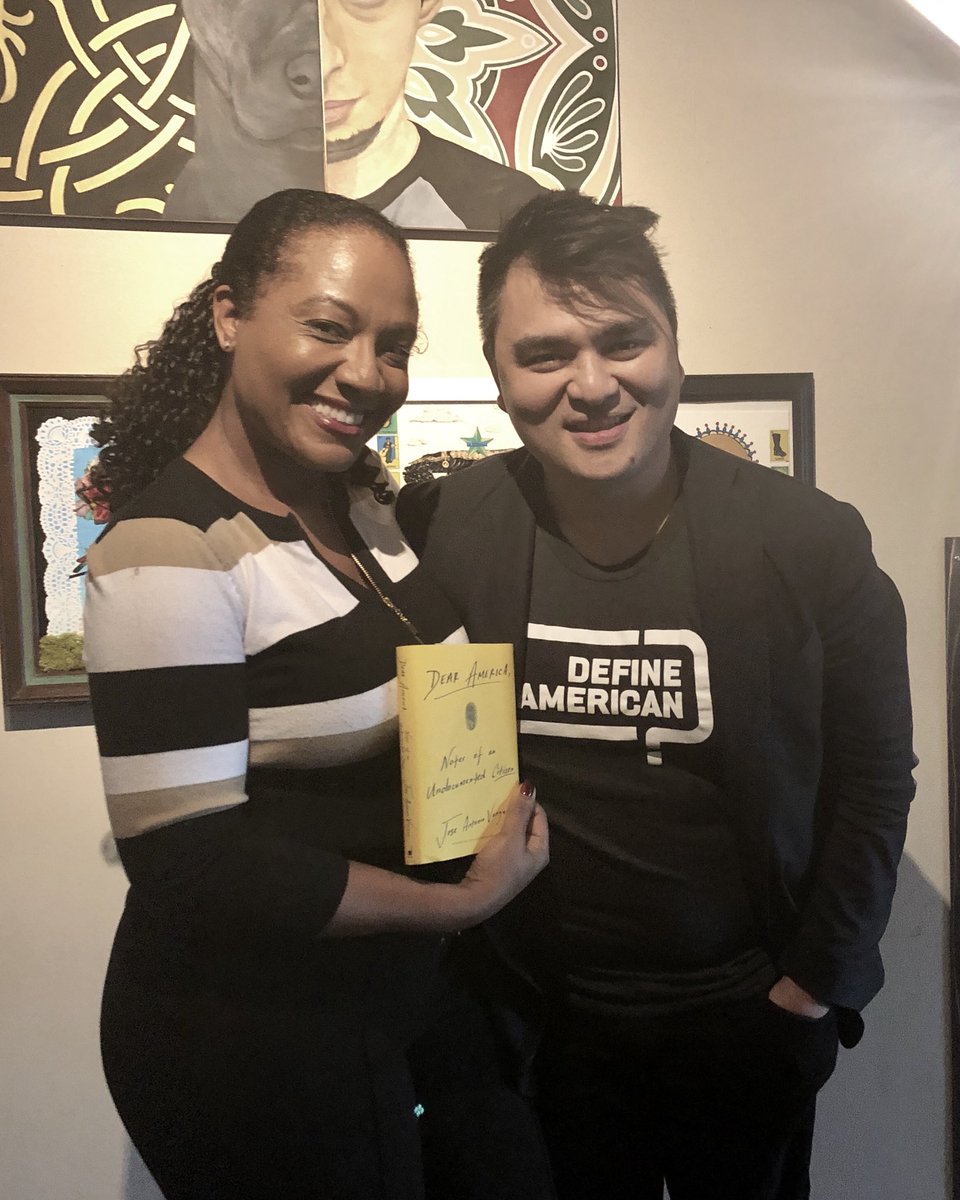 EManagementPro's tweet photo. Jose Antonio Vargas Reading of “Dear America; Notes Of An Undocumented Citizens” @joseiswriting #DefineAmerica #Immigration https://t.co/xDJpONfa7L