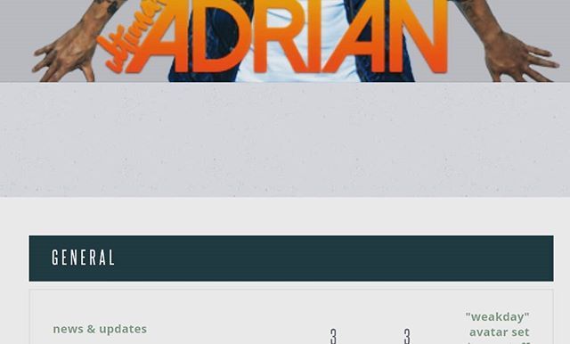 UltimateAdrian's tweet photo. Sooooo... we might be in the middle of a site makeover 🤔 this is just a teeny (and we mean "teeny" 😂) snippet of what to look forward to! 😉 #NewLook #NewFeel #WhoDis?? #BrandNew https://t.co/r3q8XoCCDO https://t.co/DDZVkfSVlG