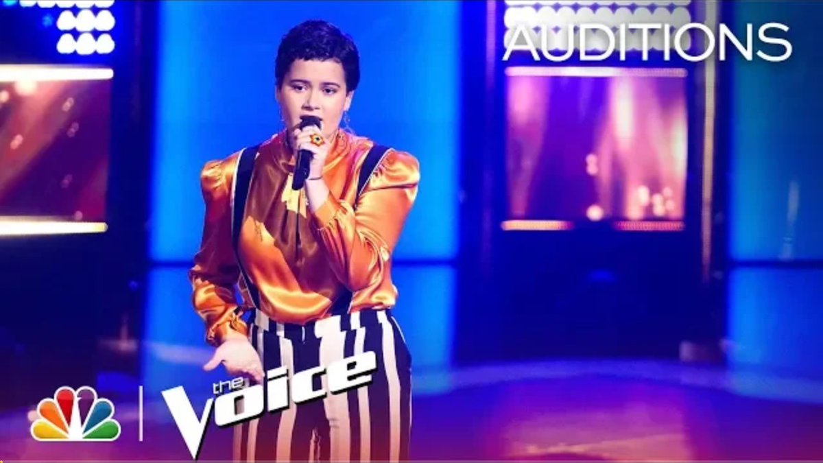 RaydenWilliams's tweet photo. I liked a @YouTube video from @NBCTheVoice https://t.co/CkZNwB28QN Mercedes Ferreira-Dias SLAYS Sara Bareilles' "She Used to Be Mine" - The Voice 2018 Blind Auditions @mercedesfdias @SaraBareilles #TeamMerce #TeamBlake #singer #musician #voicefam #VoiceBlinds #TheVoice RT https://t.co/YieD4JnEAD