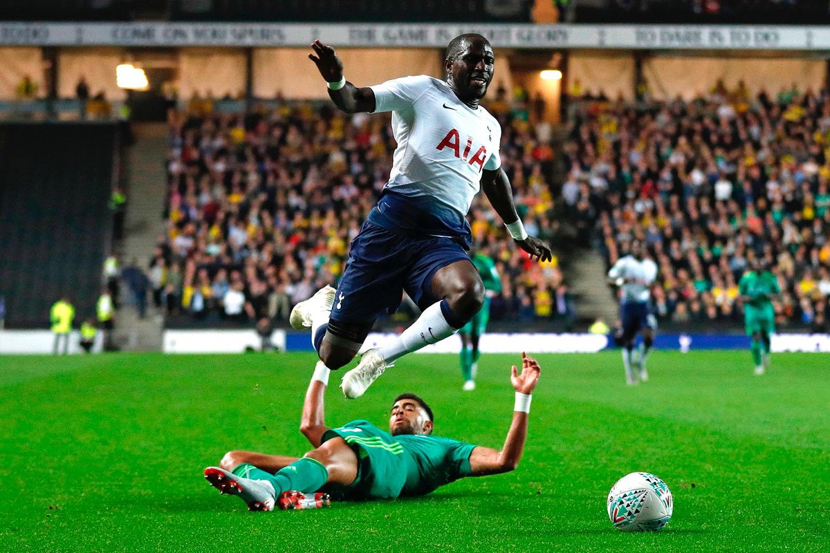 MoussaSissoko's tweet photo. Happy to be back with a victory ! Let's go to the next round 👊🏿 #COYS #CarabaoCup #MS17 https://t.co/DxpZJouLfp