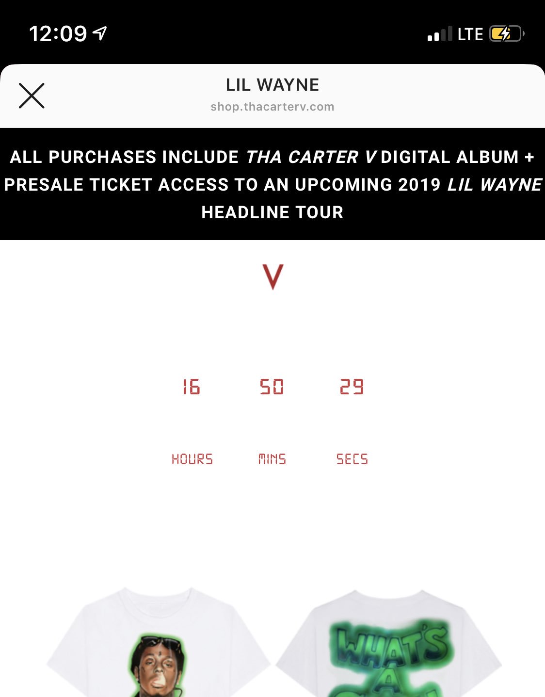 Just under 17 hours until Lil Wayne blesses our ears with Tha Carter V 

Happy Birthday King 