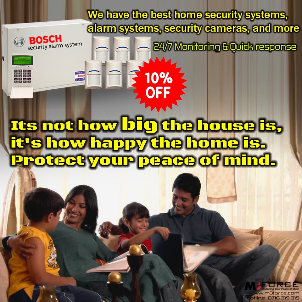 M3Force's tweet photo. M3Force - Protecting Your Peace of Mind
Call Us: 0716 319 319

Integrated security solutions for small applications to large, high-security projects.

#smarthomesecurity #troubles #peaceofmind #relax #consulting #smarttechnology #colombo #safehome #newhome #highsecuritylock https://t.co/4pdjnKabHD