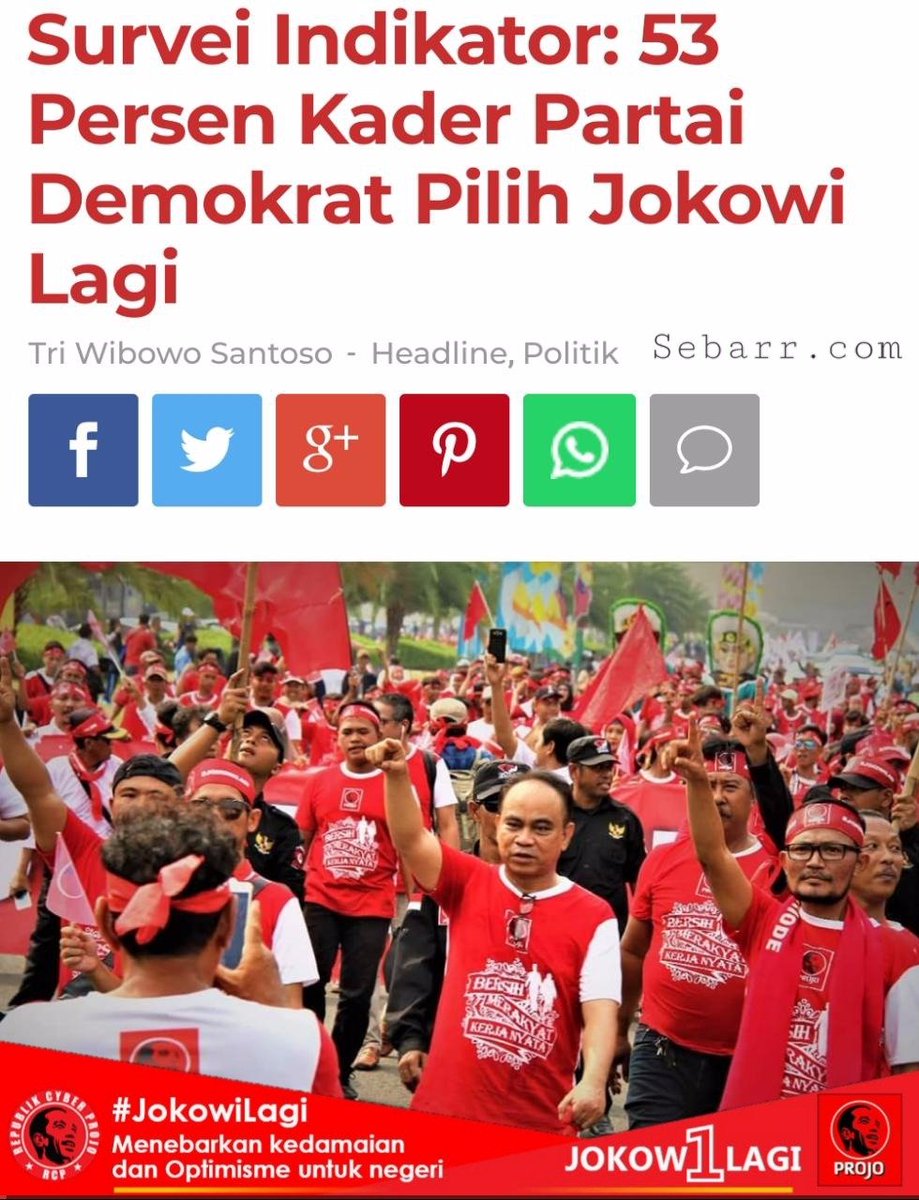 Handoko - Sekjen PROJO (@handoko2411) on Twitter photo 