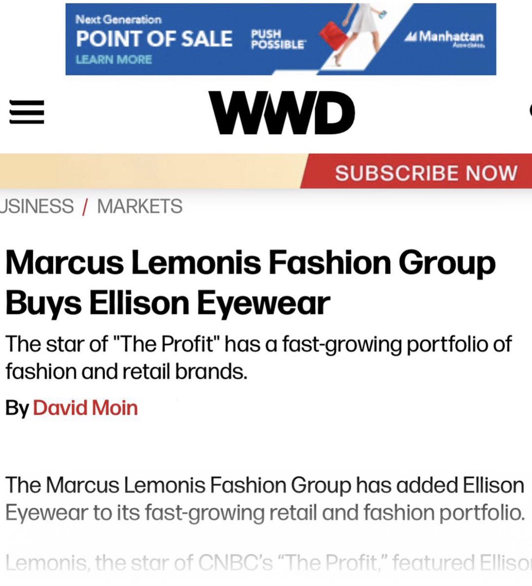 Aloumis's tweet photo. It’s been a wild ride so far, and we are only gettin’ started 🚀
Join our journey by following us on @wearellison for company updates and new product launches + meet the entire family at @mlfashiongroup !
#MLFamily @marcuslemonis @wearellison @cnbc @mlfashiongroup https://t.co/5ct6Y5qYwE