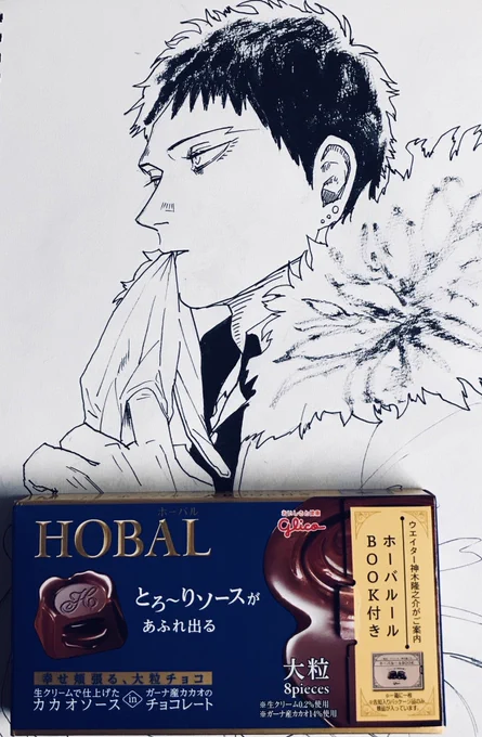 相互さんが教えてくれた、パッと見オーバーホールに空目したお菓子を買ってご本人と並べるクソコラ感 