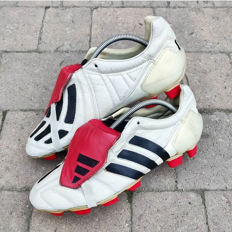 RetroBoots.ie on X: "Predator Mania FG - Champagne w/ 👅 For many people the best colourway of the best boot ever. Agree? ______ #retroboots #adidas #predator #mania #predatormania #adidaspredatormania #