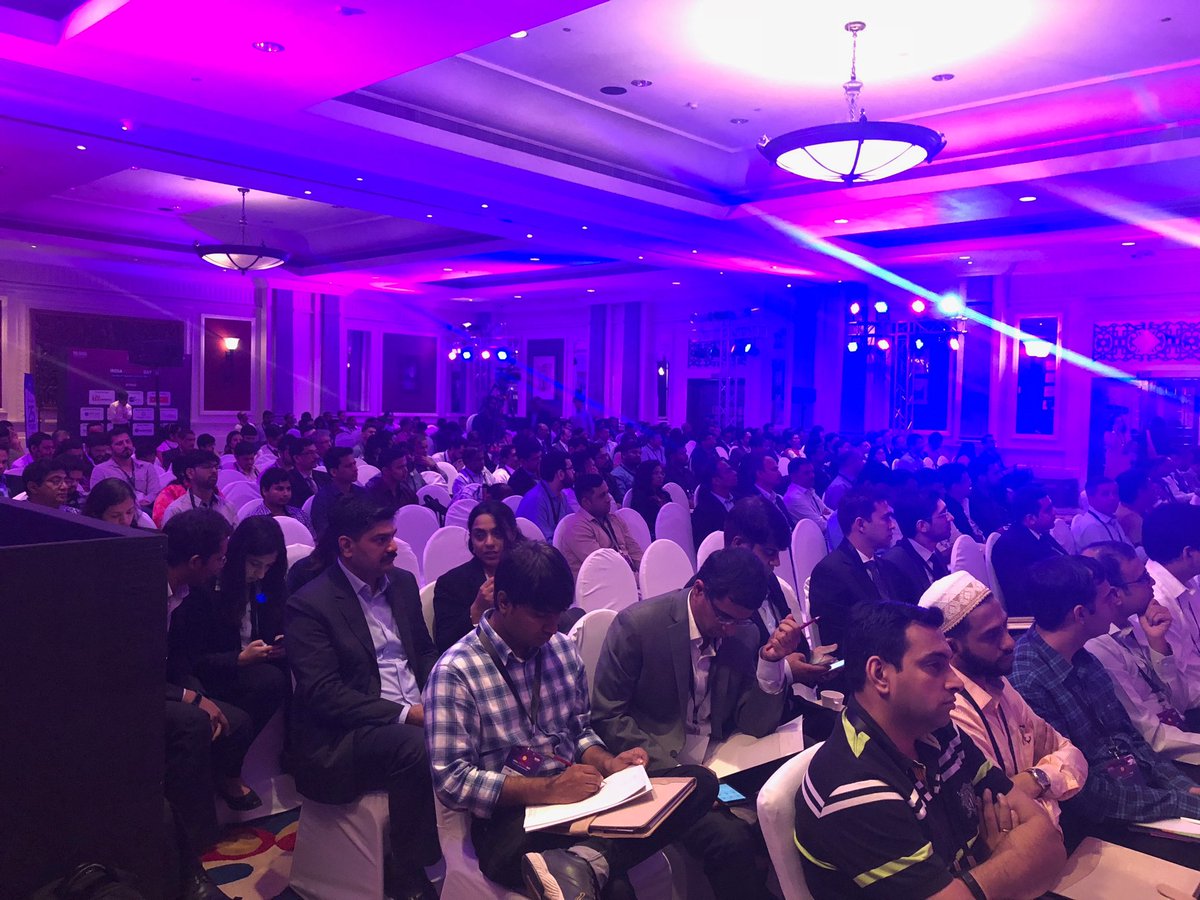 nemo_ujjain's tweet photo. It’s a full house #IndiaFintechDay2018 #IFD2018 https://t.co/aqSa1y33BV