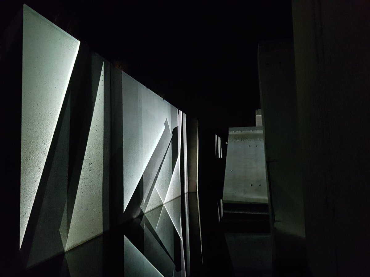 Sneak preview van het kunstwerk Deltawerk// in het #Waterloopbos. Beleef het zelf vanaf vanavond tijdens de lichtwandeling. bit.ly/2OYa4rO @toerismeflevo @Natuurmonument @100jaarZZW