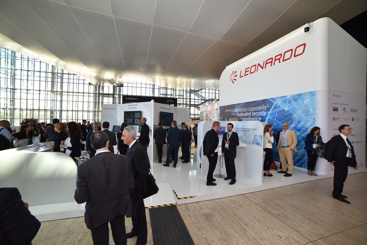 LDO_CyberSec's tweet photo. Find out more about #Leonardo's #OpenInnovation process and onboarding mechanisms: visit our stand at #CybertechEurope18 to learn how to fruitfully collaborate on #innovation https://t.co/6Ztk0iFv6E #CyberEurope18 #CyberEU18 #Leonardo4Innovation #BuildingCyberSecurity https://t.co/qWrBvXNzCG