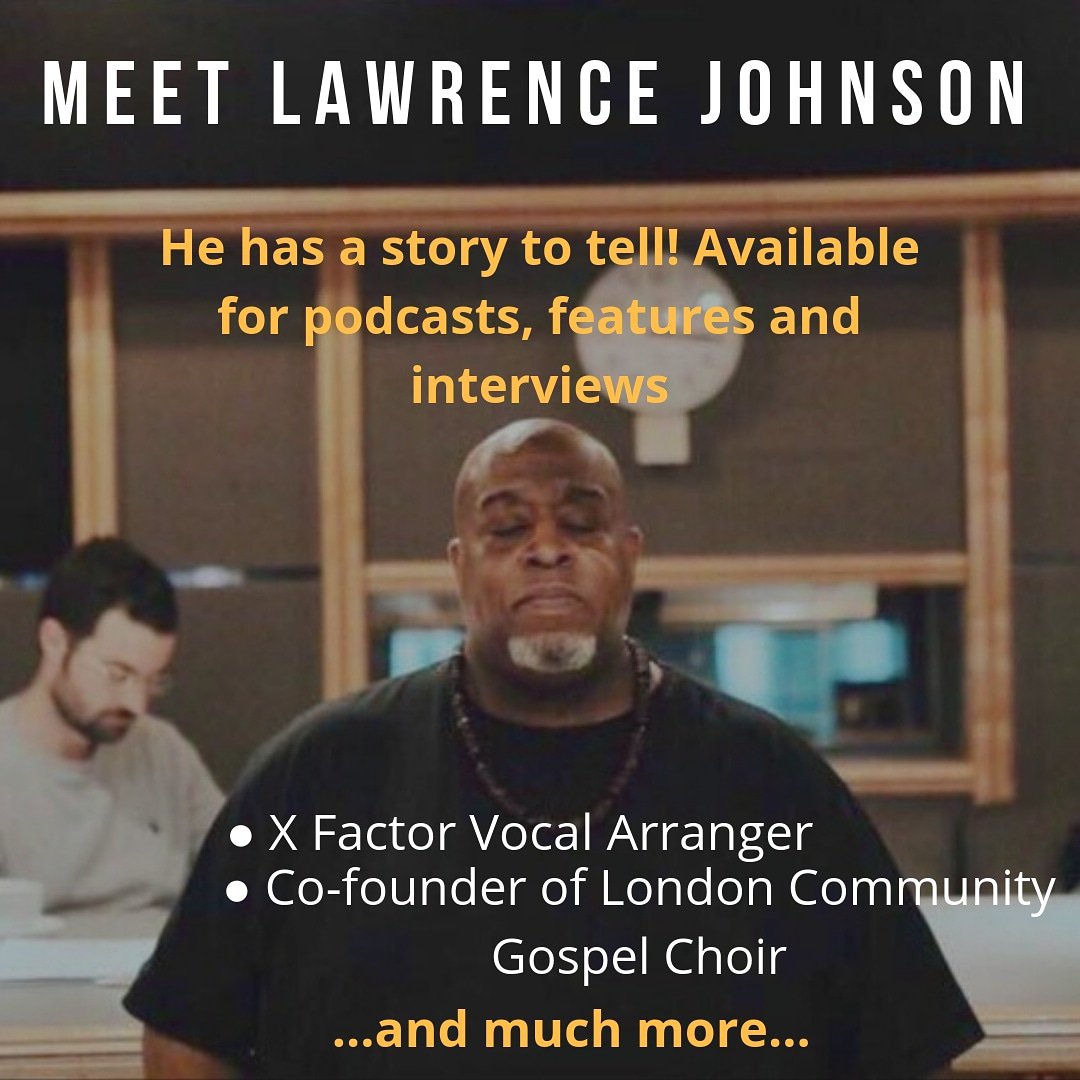 UnboundPR's tweet photo. Lawrence Johnson most recently worked with @samsmith on his #thrillofitall album. He's got an incredible story to tell. DM and book him NOW to hear his story...
#soundsofnewwine #XFactor #interview #podcasts #prrequest #JournoRequest @SoundsOfNewWine https://t.co/r38YN2CSRm