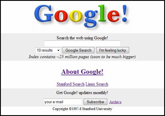 InnovationVis's tweet photo. Some of the Innovation Visual team are feeling very old in the office today! Some members of our team are younger than #Google! Who remembers the original Google search page? #GoogleIs20 https://t.co/WmMwlrNMVN