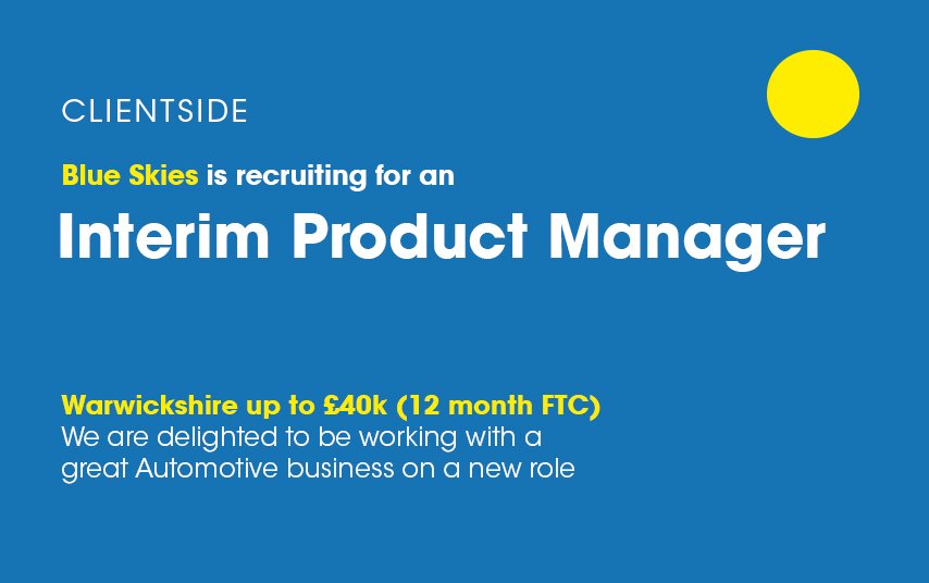 Looking for a new Product Manager role?