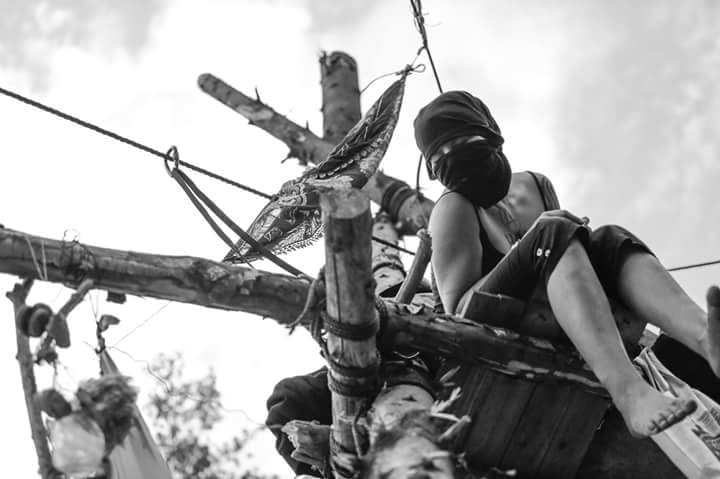 ChitkwesuManetu's tweet photo. Photograph from the last days in Hambacher Forest Germany Protest Camp
#hambibleibt
#boykottRWE https://t.co/wrxBWnWXvX