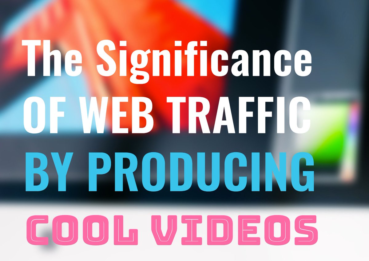 For those who have a small #business and also have a #services or #products to #market then you definitely understand the significance of #website traffic. The most #effective methods to do this is to create your own videos and produce #video traffic.