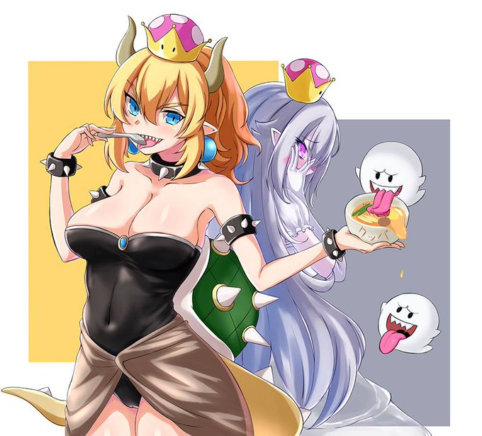 #クッパ姫 #キングテレサ姫 
両方可愛いから選べない^^ 