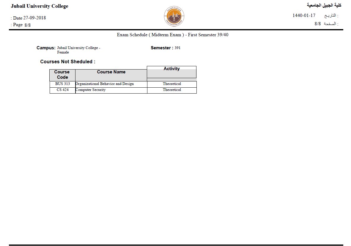 UCJ2006's tweet photo. إعلان لطالبات الكلية- Tentative Midterm Exam Schedule For Semester 391 
ملاحظة: (لطلبات تعديل الجدول نأمل إرسال الطلب من خلال حساب الطالبة في موقع الكلية قبل نهاية الأسبوع الخامس الموافق 4/10/2018).
2⃣-2⃣ https://t.co/iEZCAkooHE