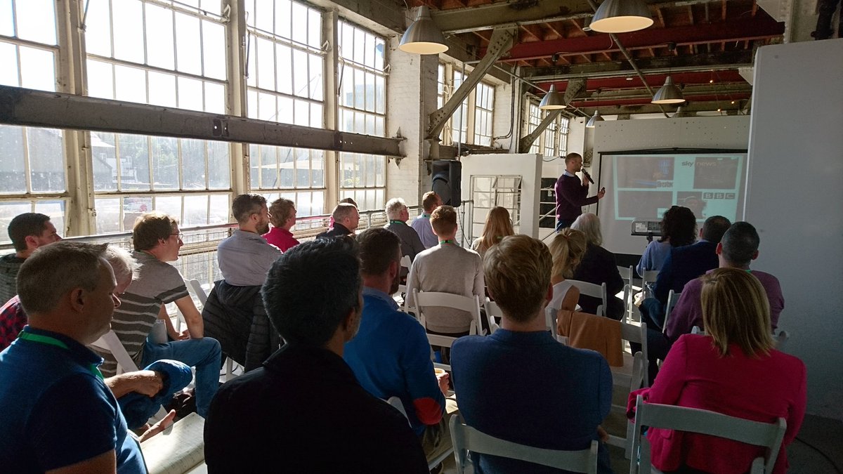 distillingexpo's tweet photo. Olivier Ward from @GinFoundry discussing the importance of placing an equal value on brand & liquid in Space C. #distillingexpo #cde18 https://t.co/TpqAb5DzJp