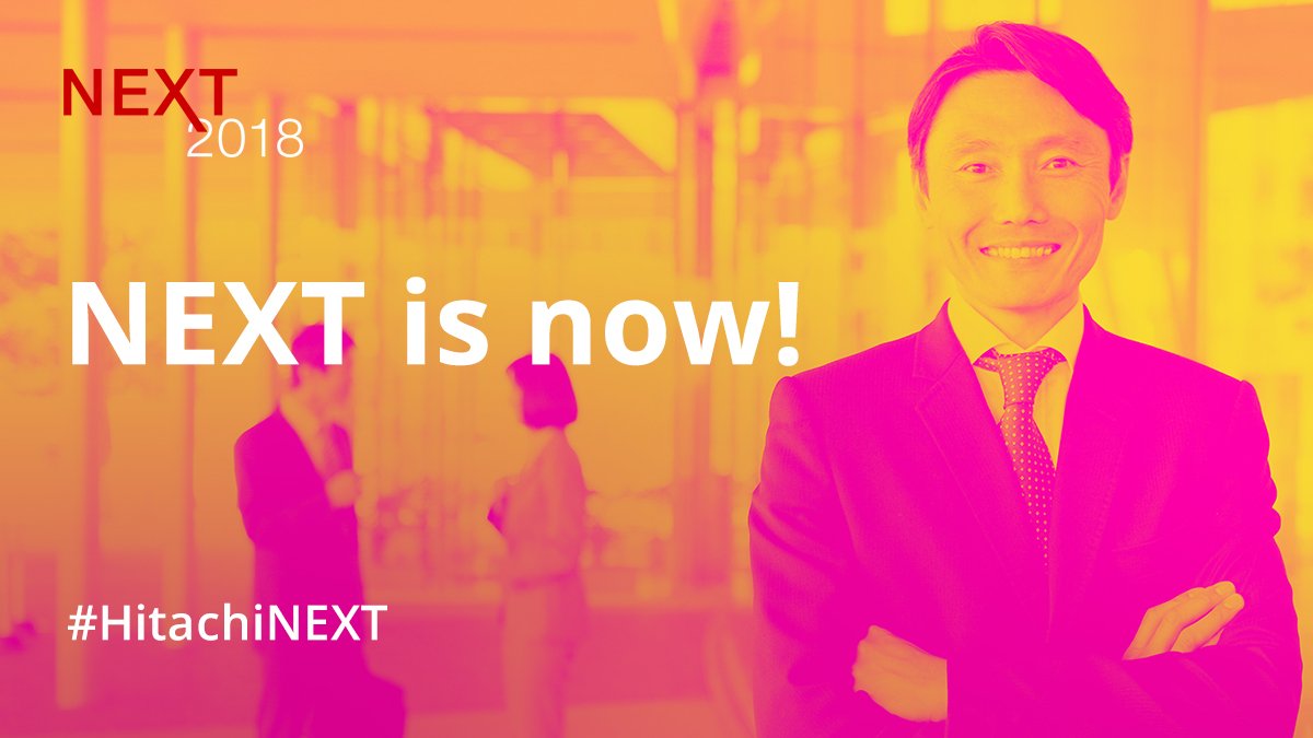 #HitachiNEXT burada! Muhteşem bir hafta için hazırlanın! htchivantara.is/NEXT