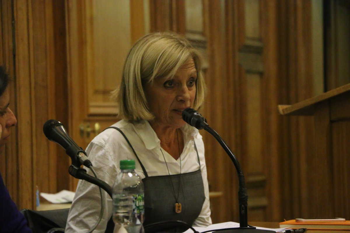 ThinkAntigone's tweet photo. @g_garrigos animait la conférence. Membre d'honneur de #Ceryx et responsable pour les Régions Amériques auprès d'@amnestyfrance, elle nous a aussi apporté un point de vue sur les atteintes de droits humains. https://t.co/3pBJCa7f7x