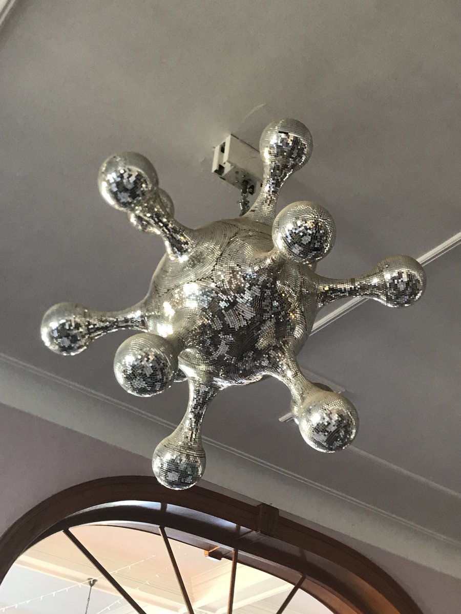 Jones_Can_Do_IT's tweet photo. Mildly distracting glitter ball #ScaleUpWithTech @SFBCIOS https://t.co/LSsunDFLNh