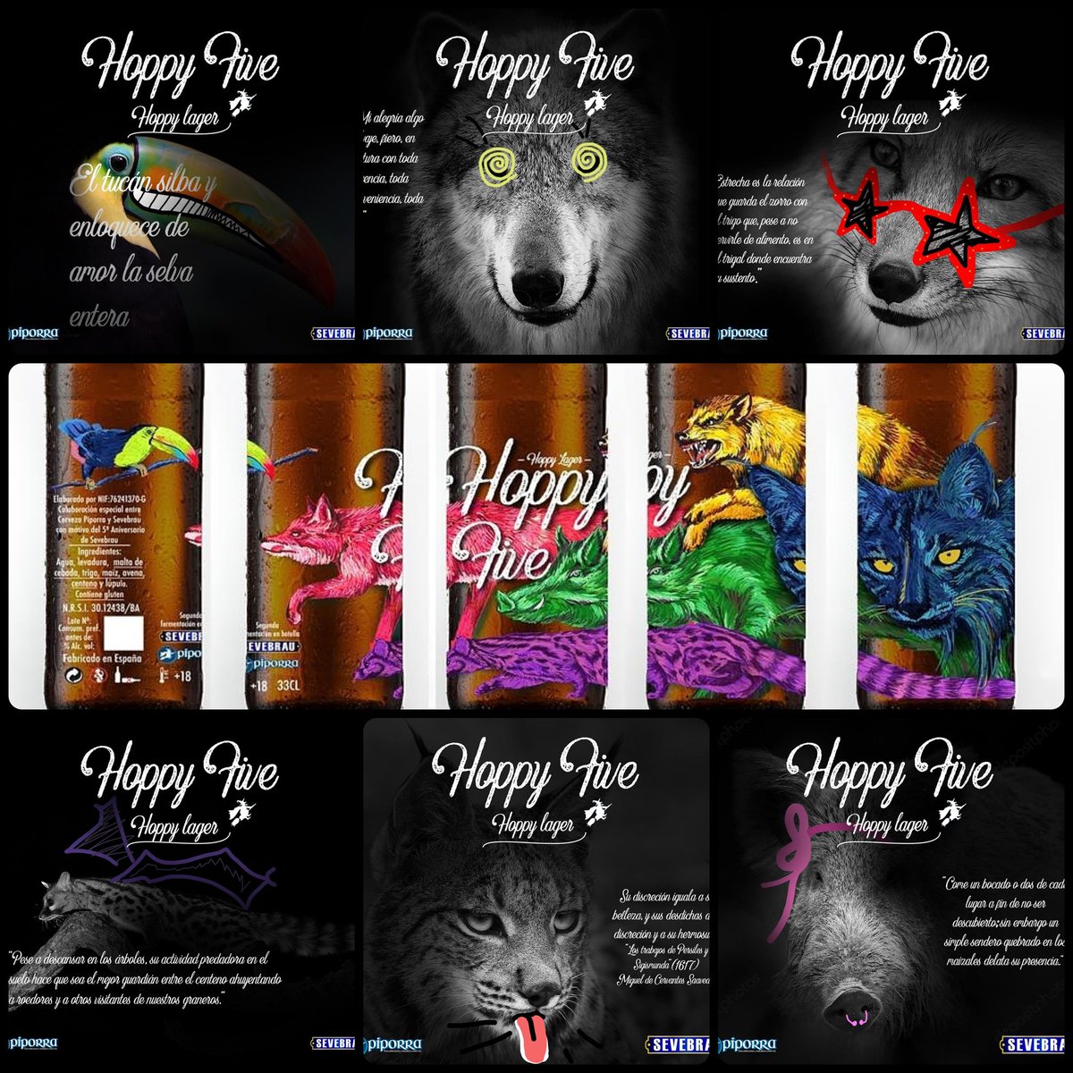 Esta noche pincharemos primicia la nueva cerveza hecha en colaboración con @cerveza_piporra . La deliciosa #Hoppyfive entra en nuestros grifos esta noche a partir de las 21h.

#Instabeer #craftbeer #beerlove #ipalove #crafts #beers #beer #humanbeer #lifebeer #extremadura