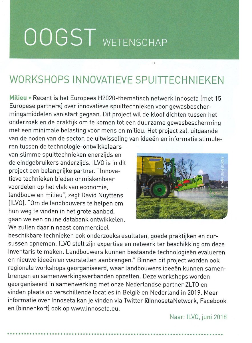 NuyttensDavid's tweet photo. Workshops innovatieve spuittechnieken
#InnosetaNetwork https://t.co/iARylr9yEO