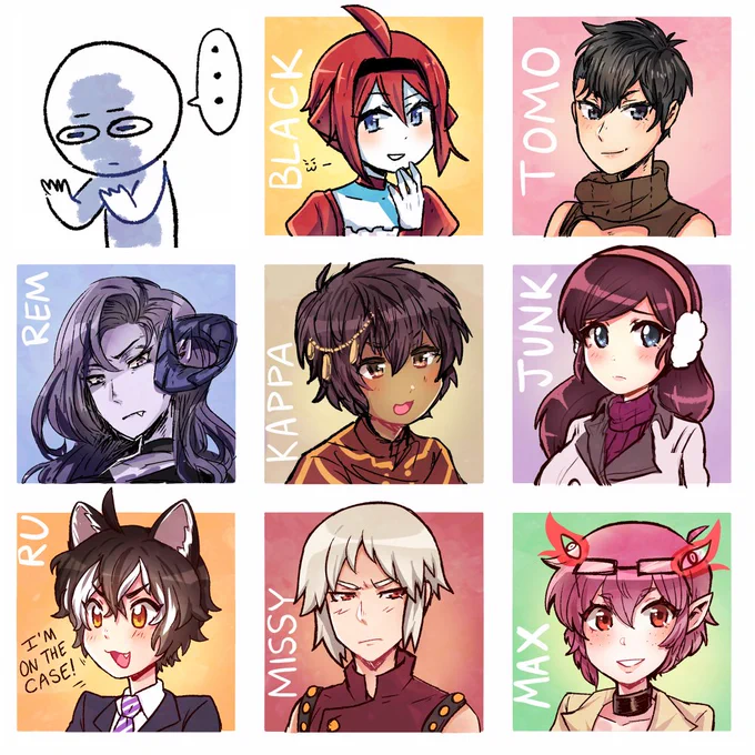 friend's OCs 