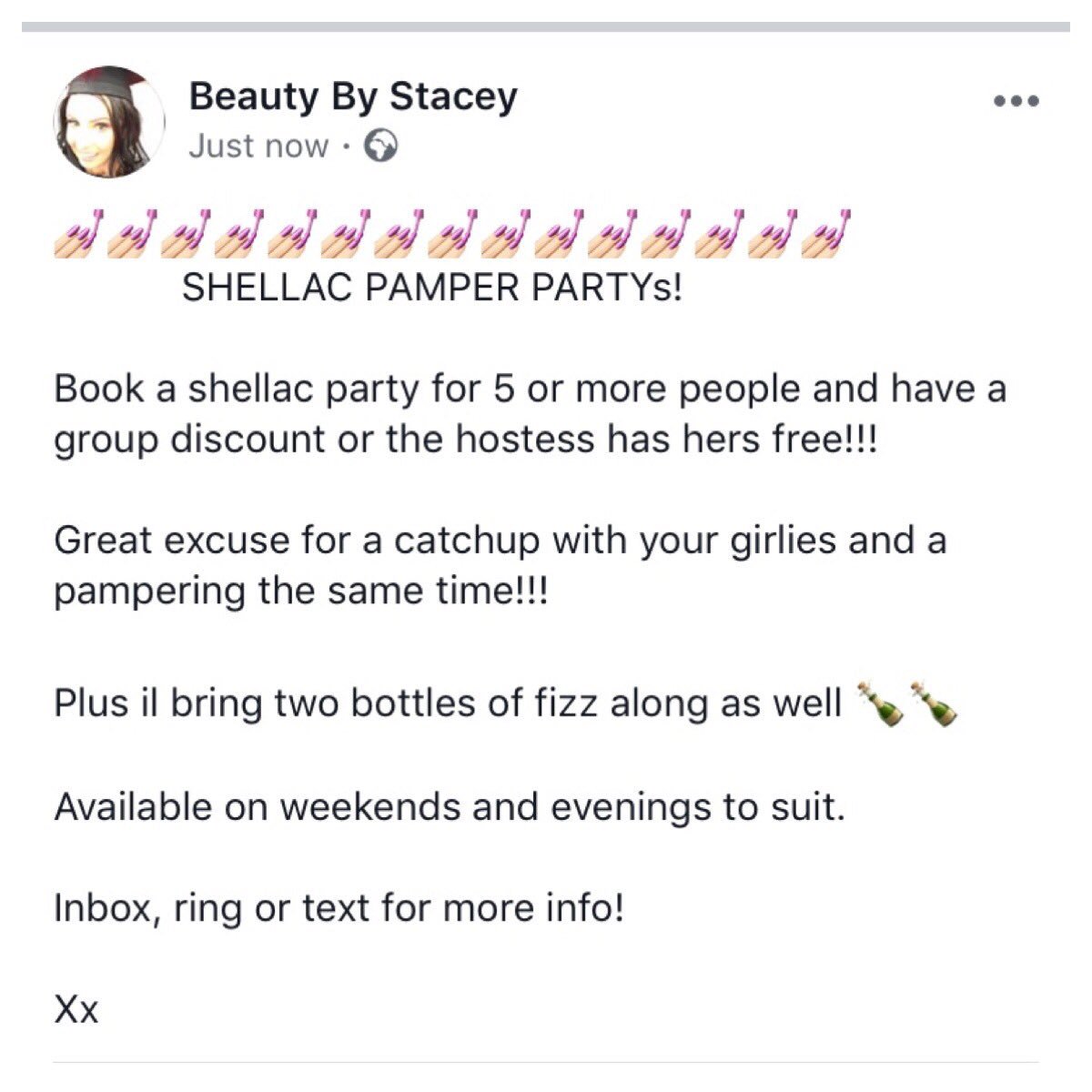 staceycolls's tweet photo. #Beautybystacey https://t.co/KwXLRxCSC3