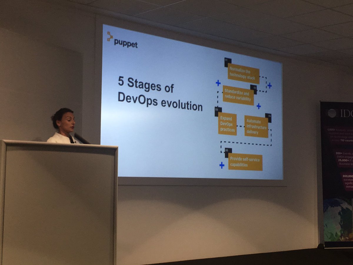 jthomsonidc's tweet photo. @alberta10 @puppetize putting the building blocks in place to scale #DevOps #IDCUKDevOps18 https://t.co/DxYUFhkLmk
