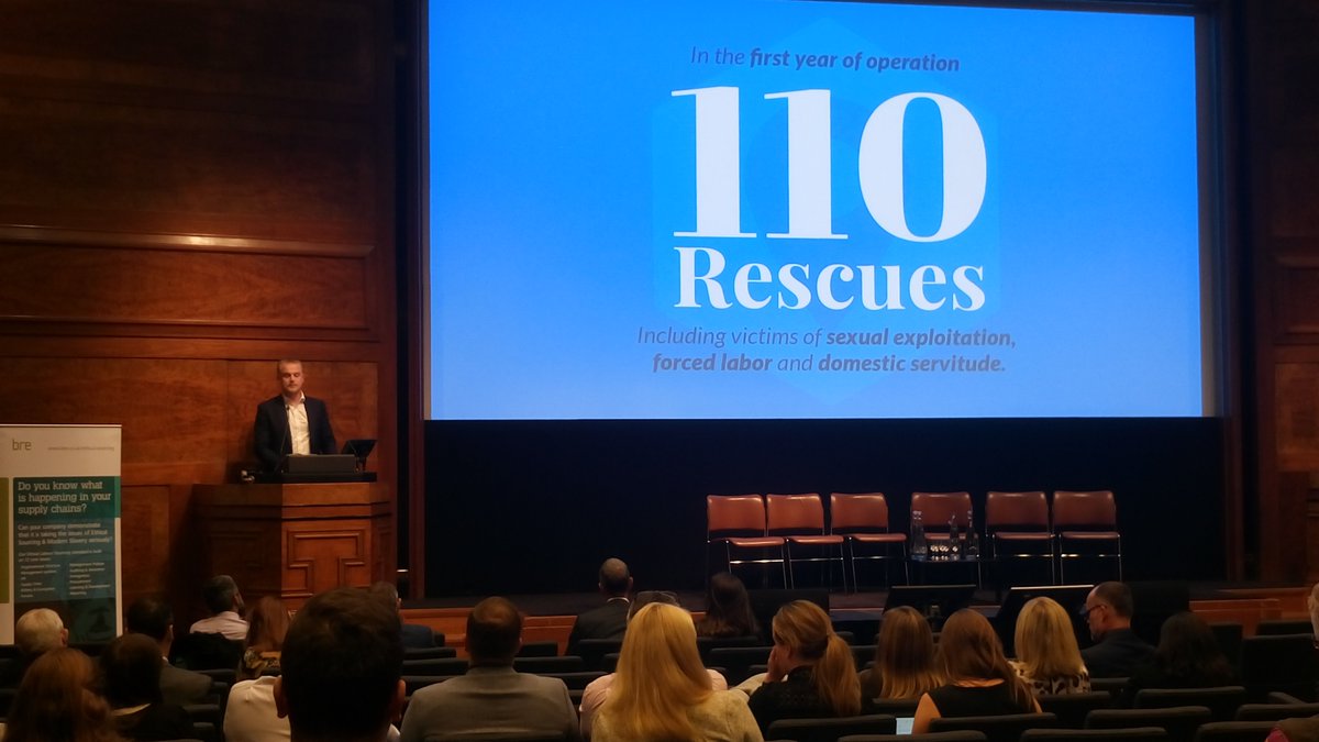 BRE_Group's tweet photo. ACT NOW; “Change is possible and we will reach the promised
land.” @BenCooley CEO @Hopeforjustice talks about his experiences of 110 rescues of exploited labour of people ranging from 3 months to 58 years #msa4construction #top100index @BRE_Group @SustainWorld @theCIOB https://t.co/iBzNUqBltS
