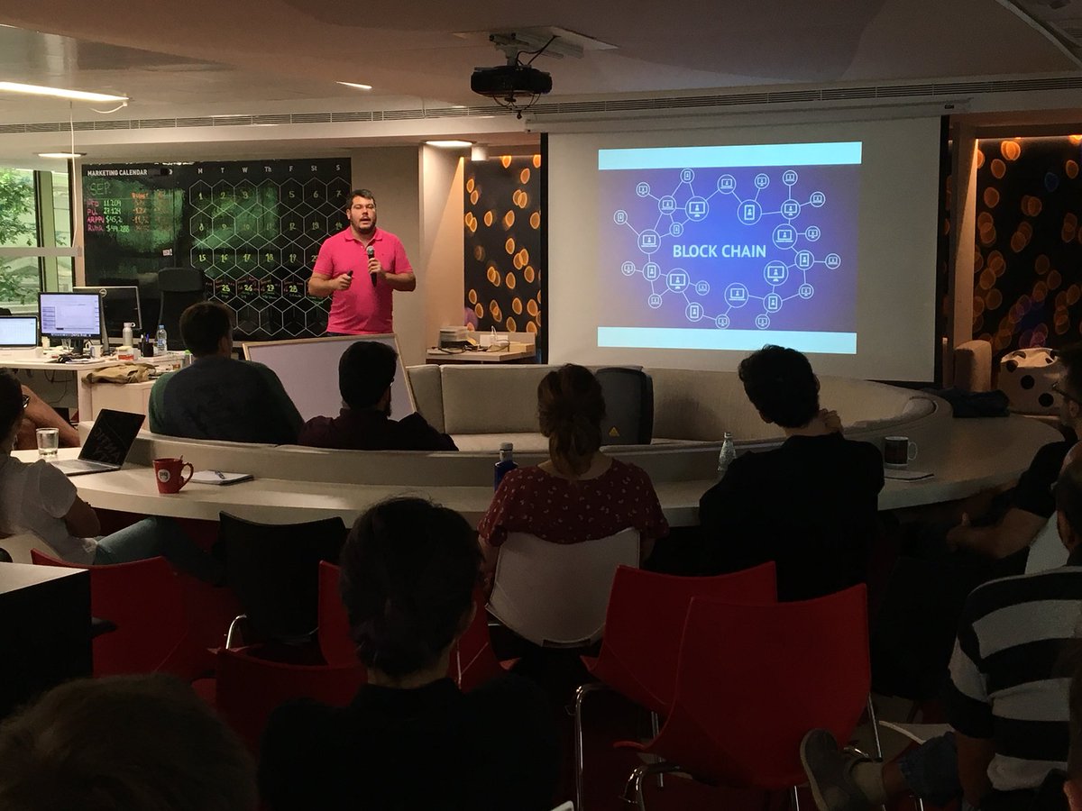 Learning about #blockchain and how it’s transforming the #gaming industry with <a href="/marianotl/">mariano torrecilla</a>