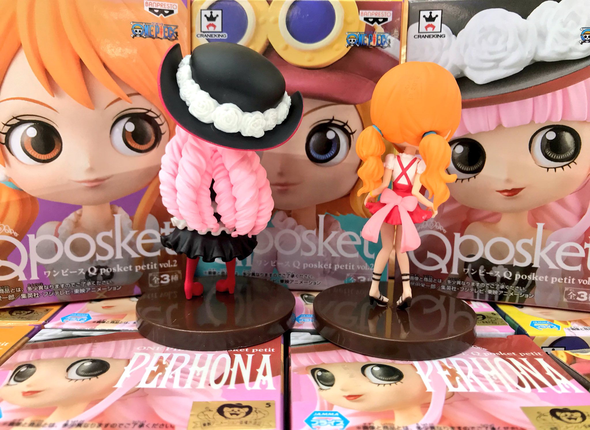 タイトーfステーション プレ葉浜北店 景品入荷情報 ワンピース Q Posket Petit Vol 2 全3種 入荷致しました ナミ コアラ ペローナの可愛い三人です ๑ プレ葉 プライズ フィギュア Qposket T Co Qfu5zgzwt2 Twitter