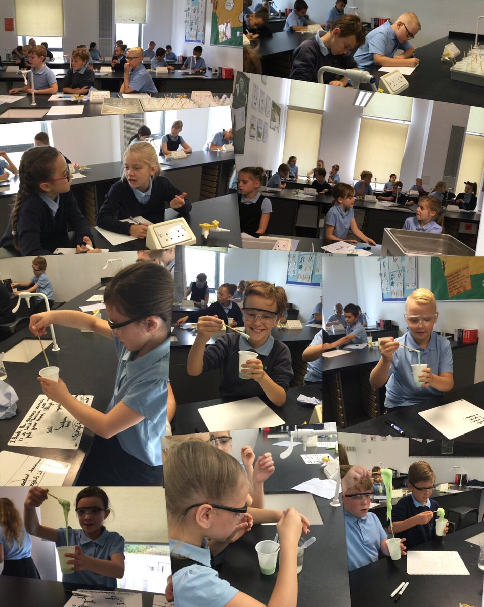 5/4 R are having a wonderful time looking at solids and liquids this morning! We are thoroughly enjoying our morning at <a href="/Kingswood_Acad/">Kingswood Academy</a>! We have made slime!