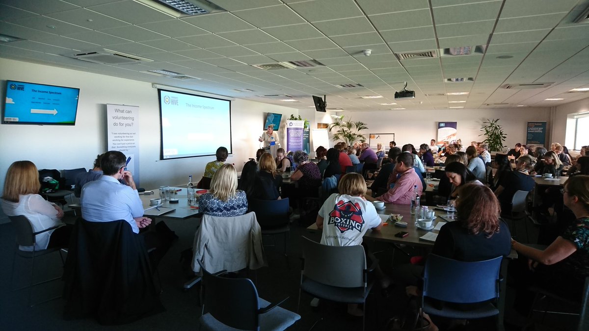 It's all underway at #communityhive with <a href="/connectfund/">Connect Fund</a>! #jointhehive #peterboroughVCSE #socialinvestment