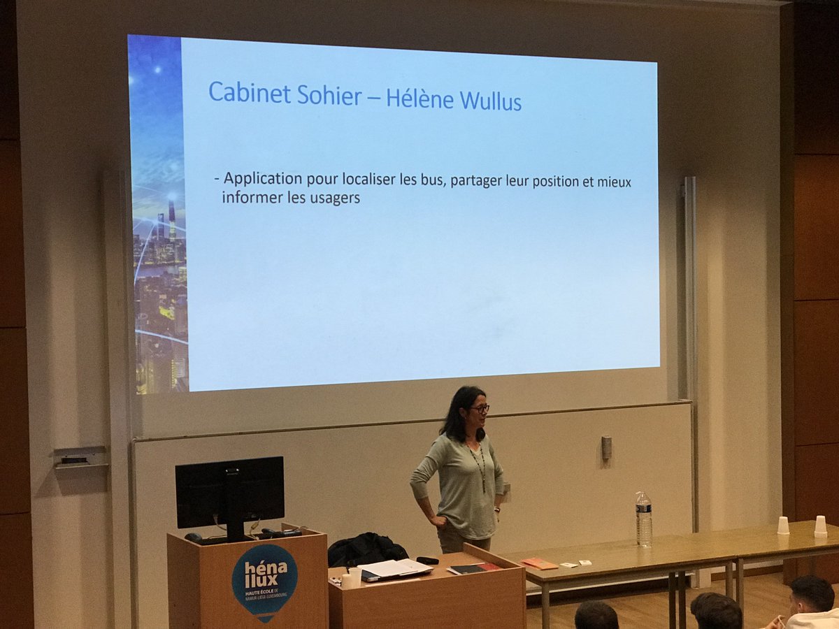 1/2 Le projet #SmartCity démarre pour nos étudiants et leurs partenaires de la section Marketing! Ce lundi après-midi, présentation aux étudiants des idées et sujets proposés par des citoyens, des associations, des organismes publics et des entreprises. #dev @Henallux #SmartCity