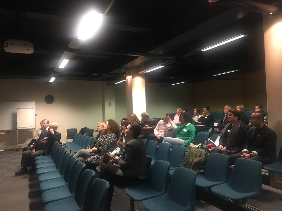 BecSharp1's tweet photo. Thanks @aitd1, and @ryantracey for a fantastic forum theatre event! So engaging and enlightening! #aitd #learning #forumtheatre #aitdevents https://t.co/ZXIAV60tWX