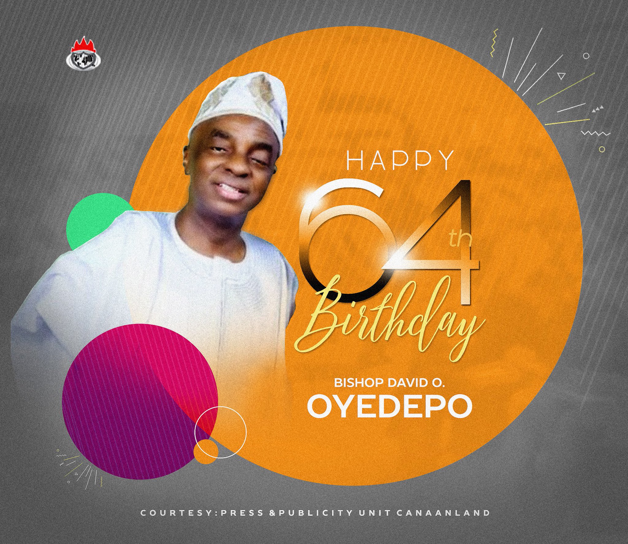 Happy Birthday Bishop David Oyedepo 

.
.
.
.
.    