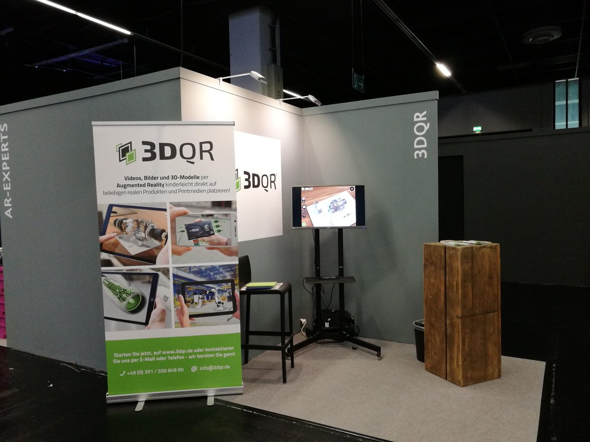 3DQRofficial's tweet photo. Die #DIGILITY ist die B2B Konferenz und Expo für Digital Reality. #ar #cologne #3dqr https://t.co/n0vW8zzRxZ