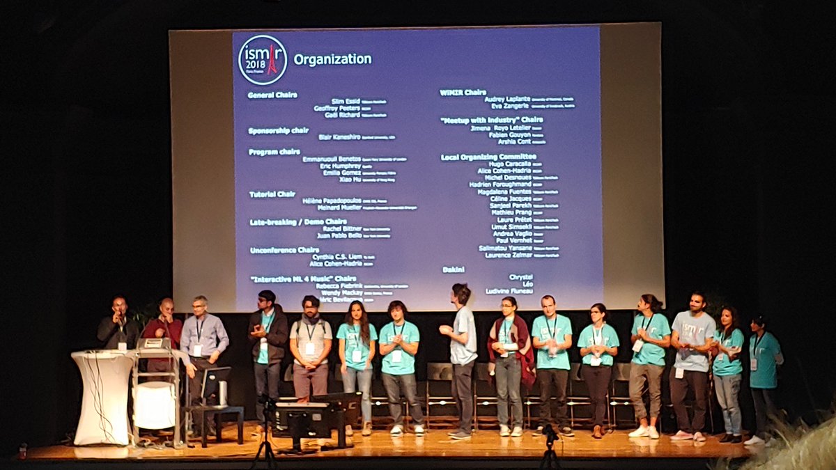 wormfang's tweet photo. #ISMIR2018 https://t.co/wUoSchgCK9
