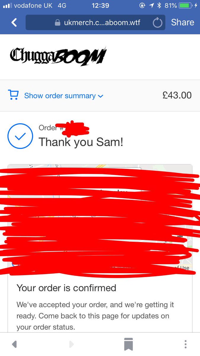 sam_kiff's tweet image. #chuggaboom merch ❤️❤️