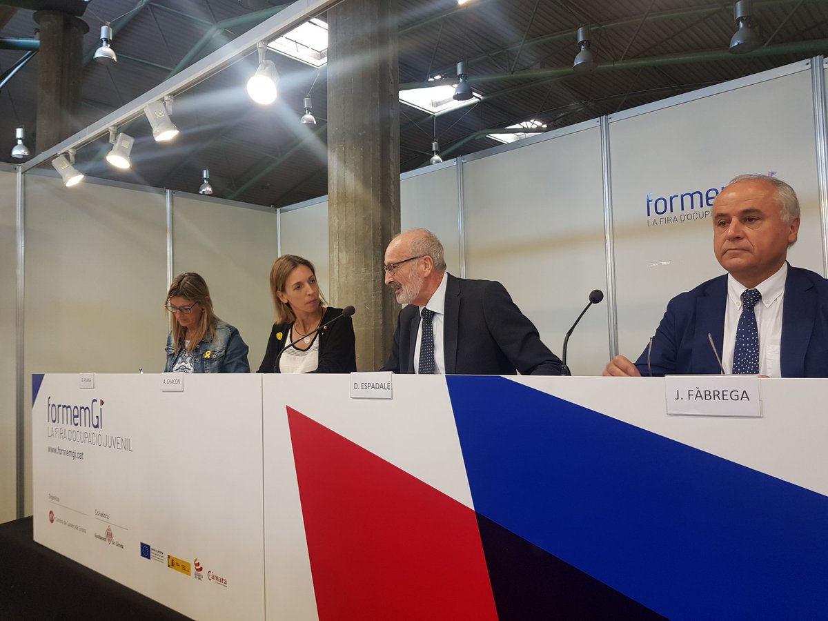 Etorrent64's tweet photo. Les empreses son la força del país Jaume Fàbrega vicePT @cambragirona inauguració #FormemGi a @firadegirona https://t.co/QhjrnLDdVq