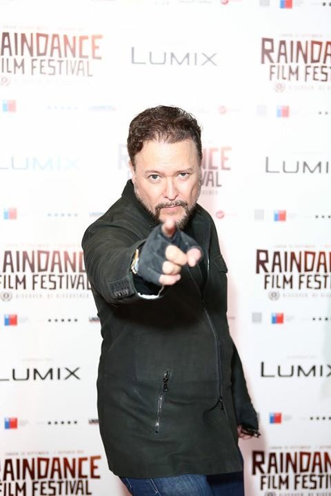RogerAlarconP's tweet photo. Last Night the best and the most #iconic Independent #film #festival in #london Opening Night @Raindance #RFF2018 #red #carpet with his founder @elliot_grove in full swing thanks to our sponsors @LumixUK @Rotolight @Chile_in_the_UK #lumix #rotolight https://t.co/JAuEl0a6AK