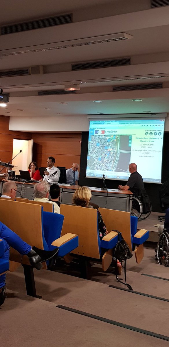 jnponnelle's tweet photo. Lancement public du service c'conforme dans le Rhône: déclaration par https://t.co/eTrNpHNz89 , consultation géolocalisé sur https://t.co/D3F9Xj6Rsa. @Lab_Archipel @_DITP #accessibleatous https://t.co/vjo0nmiKdh