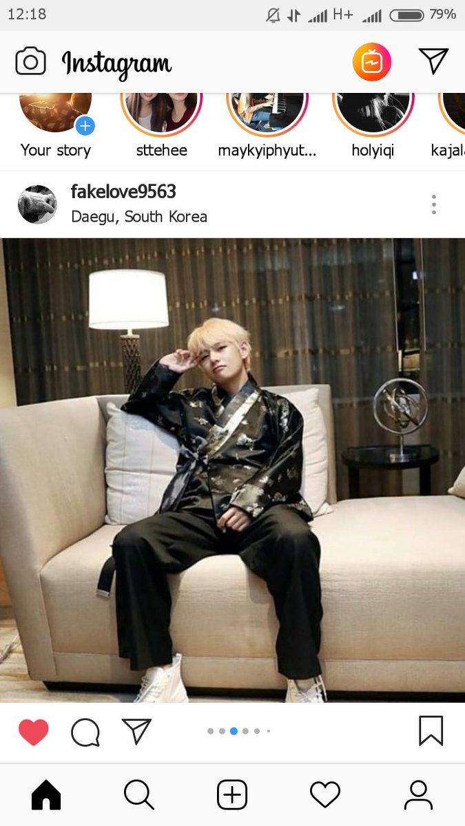 kyin_in's tweet image. Who love him? #bts #V