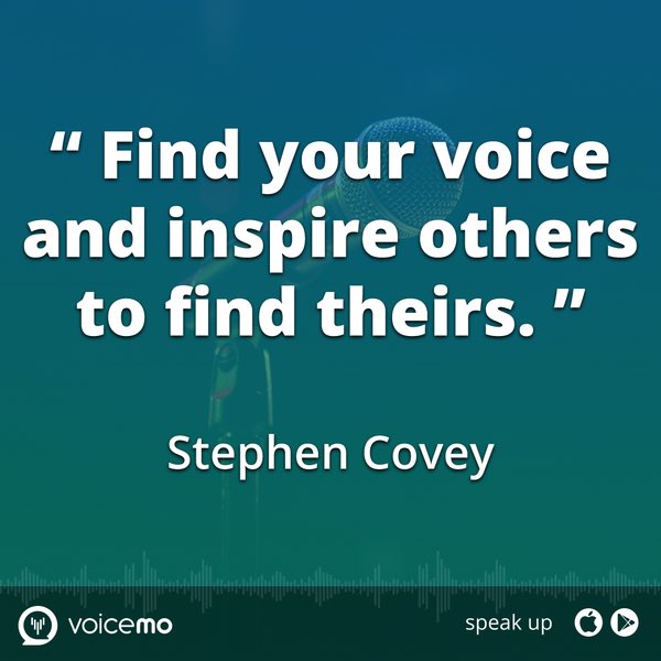 voicemo_app's tweet photo. We all know people who are inspiring. But just how does one #inspire others? Voicemo it's a brief lesson on #leadership and vision 💡
#voicemo #newyork #raiseyourvoice https://t.co/4MTllIw6pu
