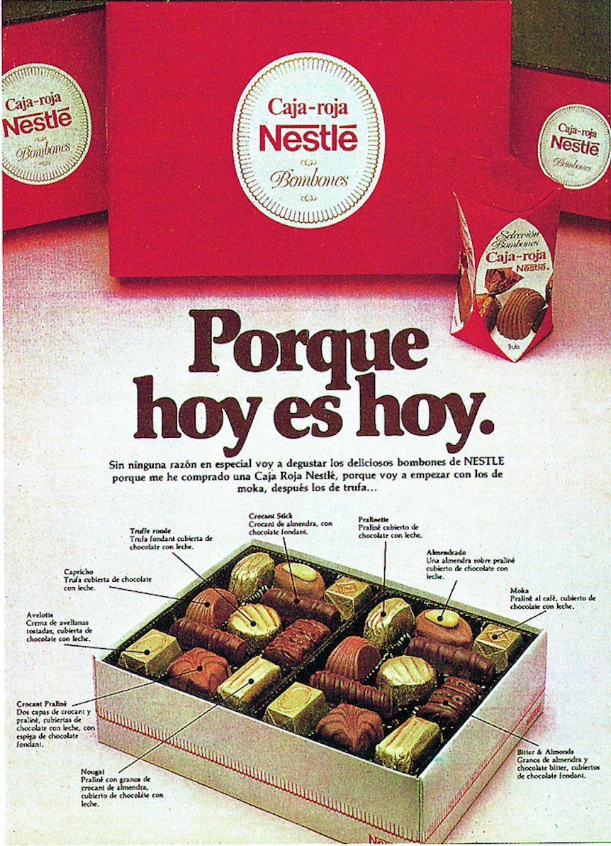 Nestle_es's tweet photo. #TBT ¡Hemos rebuscado en el baúl de los recuerdos y... si eres amante del @chocolatenestle, seguro que te resultará familiar nuestra #CajaRoja! Así era en los años 70. ¿Cuál era tu bombón favorito? #NestléVintage https://t.co/4Gmic3uLbj