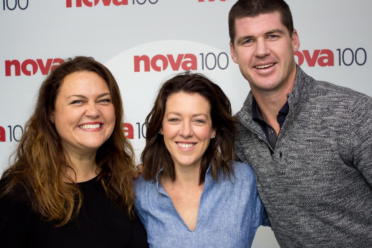 RacingVictoria's tweet photo. #TBT - Last week #16Hands Ambassador @GorgiCoghlan joined the @nova100 team to discuss ‘16 Hands – Connecting Kids With Horses’, a community-based primary school program supported by Racing Victoria. Find out more here https://t.co/ec08CeZYfd https://t.co/VAsM0lKRPr