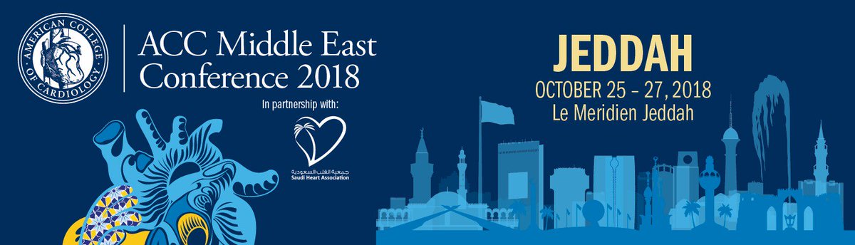 Join us in Jeddah to share and exchange ideas with colleagues, as we work together to reduce the prevalence of #Cardiovascular Disease around the world at the #ACC MiddleEast #Conference from October 25-27 at Le Meridian #Jeddah.
saudi-heart.com/acc/
youtube.com/watch?time_con…
